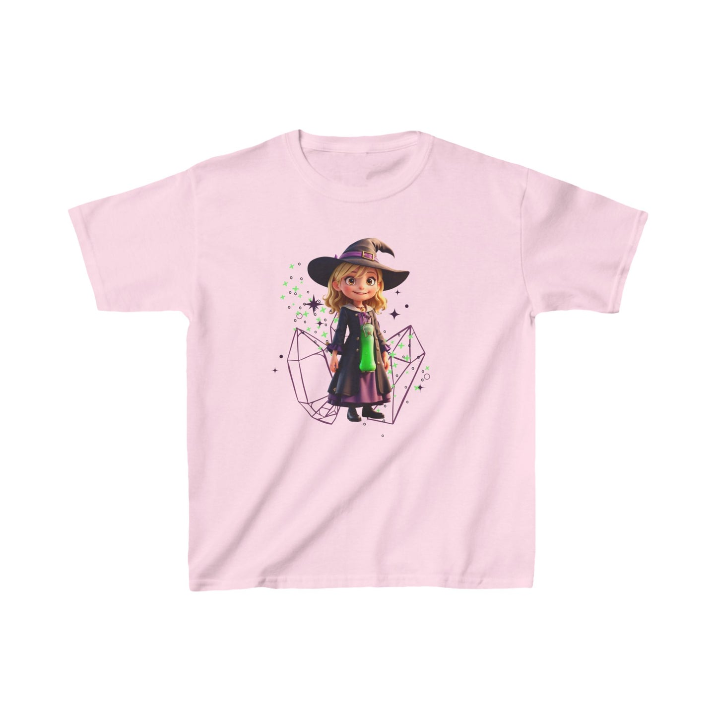 Kids Cotton T-Shirt witch