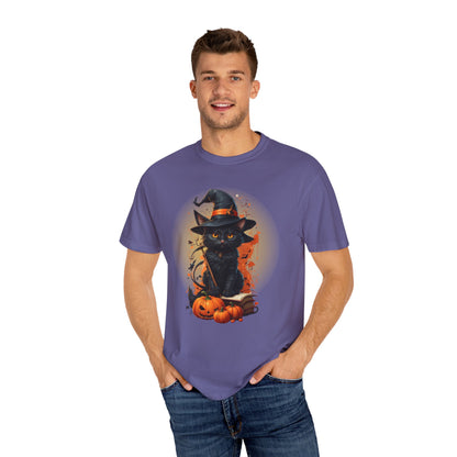 US Cotton Halloween T-shirt raven