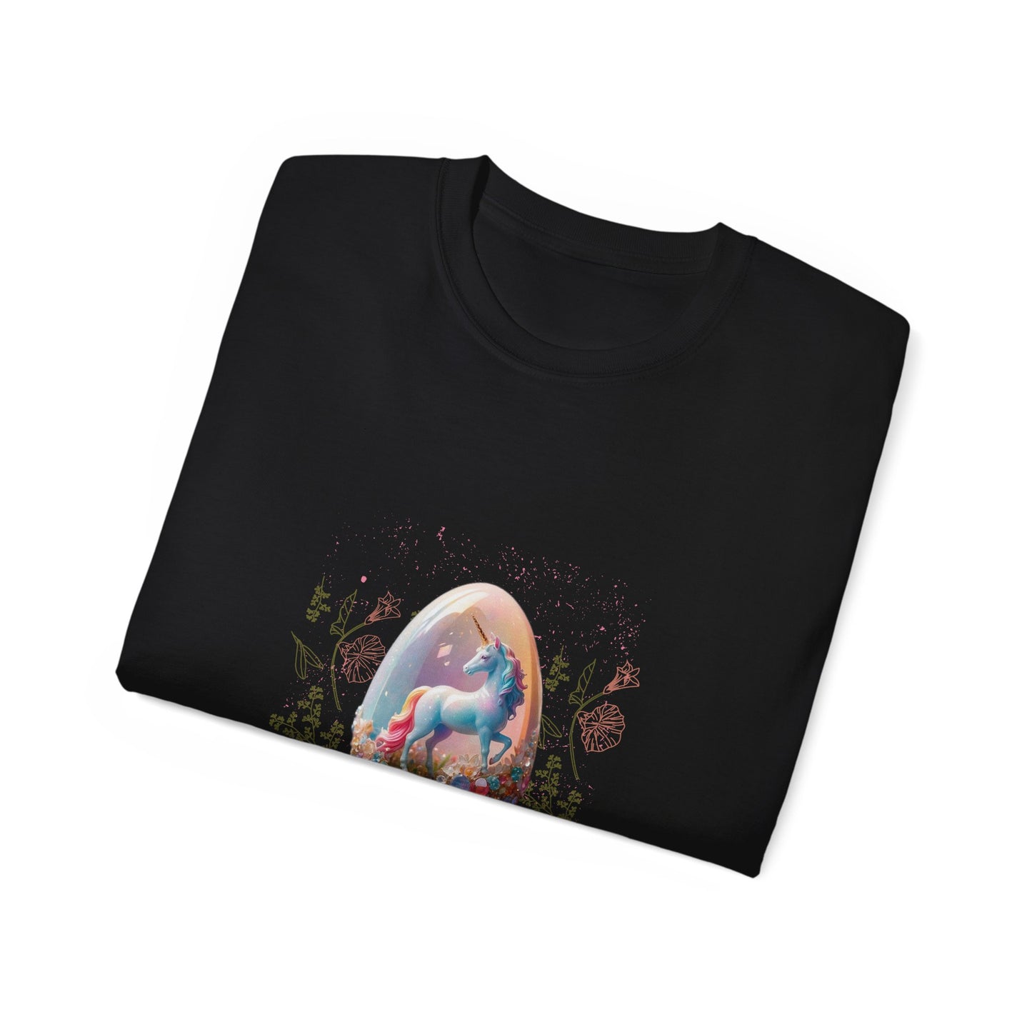 Women's Cotton T-shirt unicorn