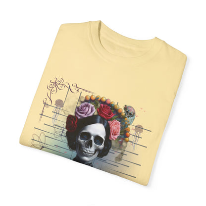 ARTISAN Cotton T-shirt brided skull