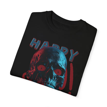 US Cotton Halloween T-shirt skull