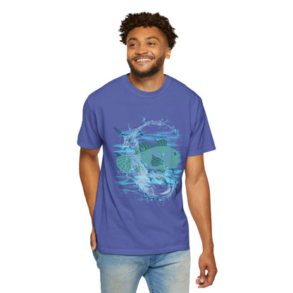 ARTISAN Cotton T-shirt waterfish