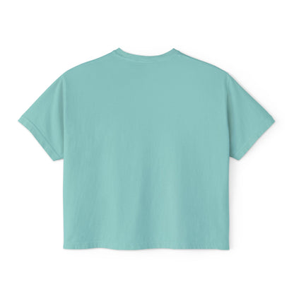 Women's Boxy Tee she did it