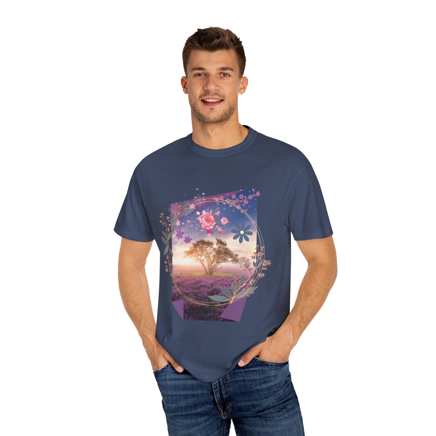 ARTISAN Cotton T-shirt sunrise