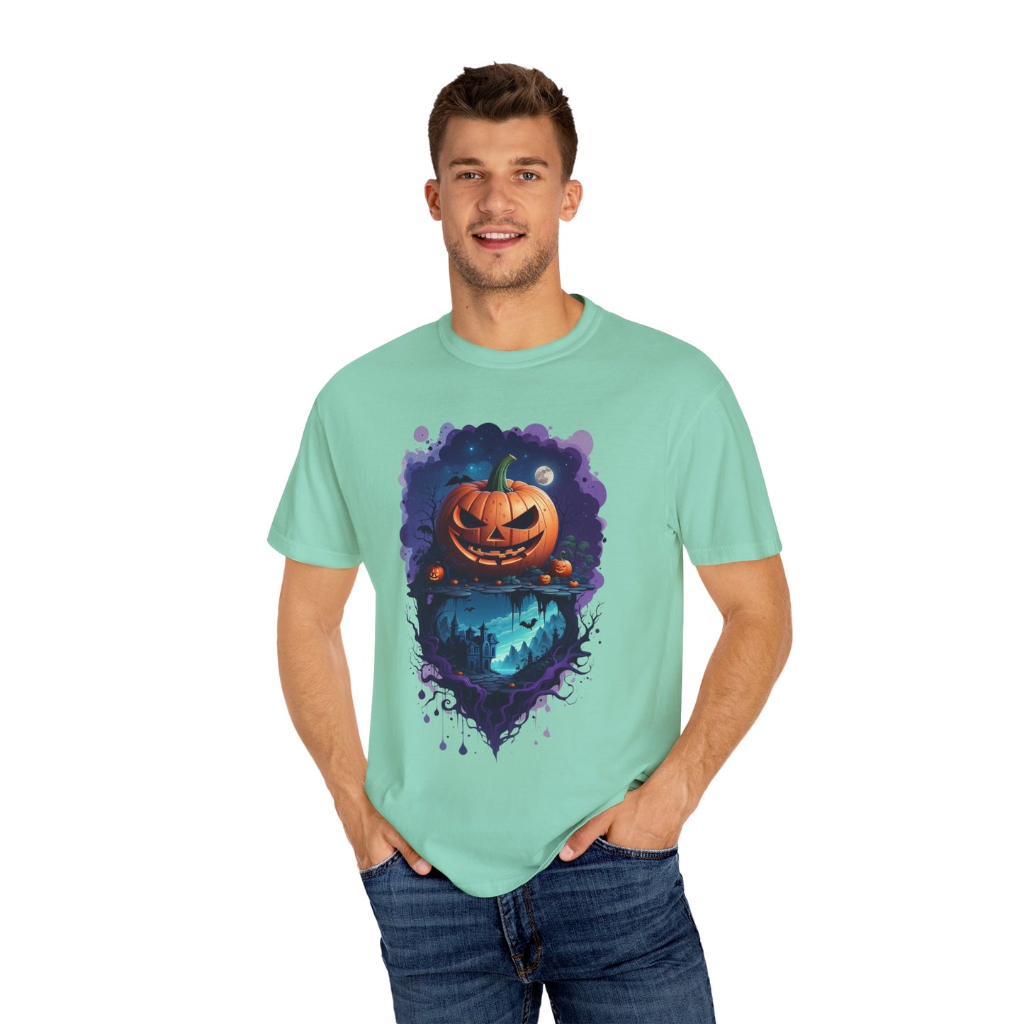 US Cotton Halloween T-shirt jack