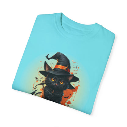 US Cotton Halloween T-shirt raven