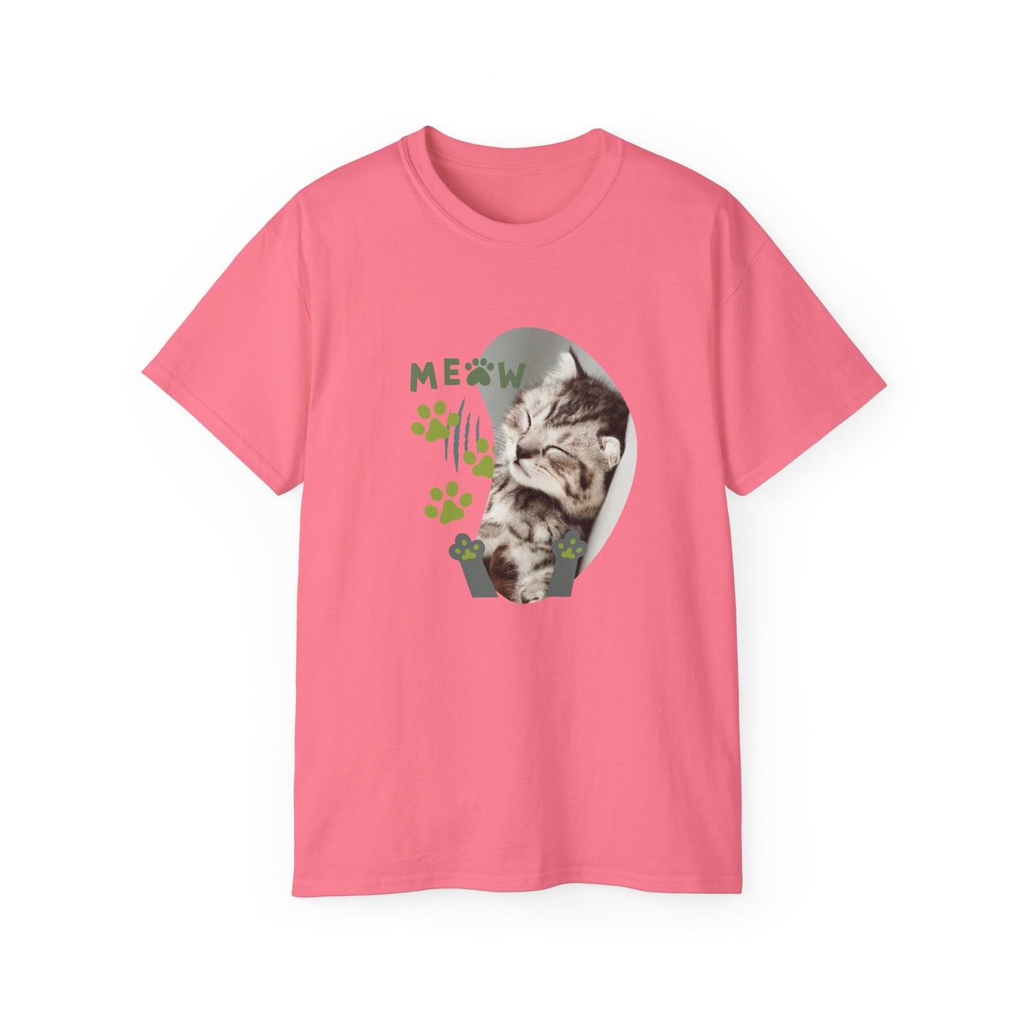 Women's Cotton T-shirt kitten