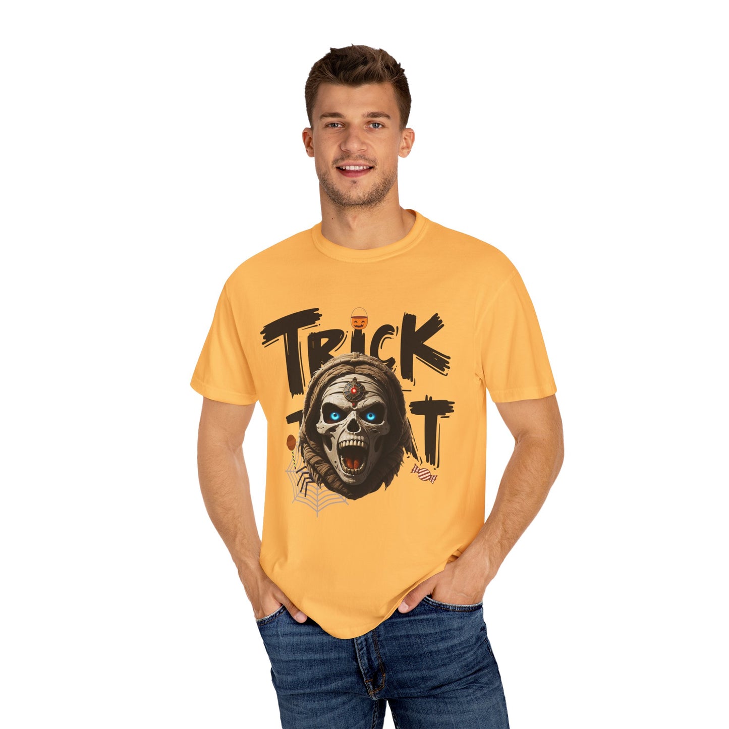 US Cotton Halloween T-shirt trick or treat