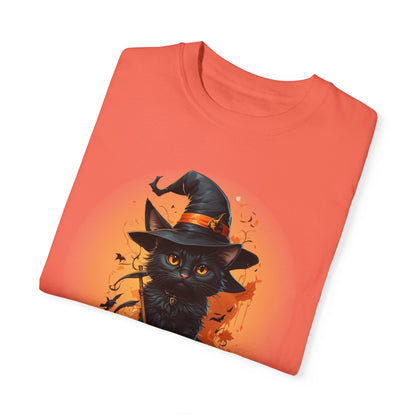 US Cotton Halloween T-shirt raven