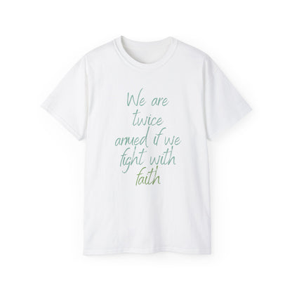 QT Cotton T-shirt faith