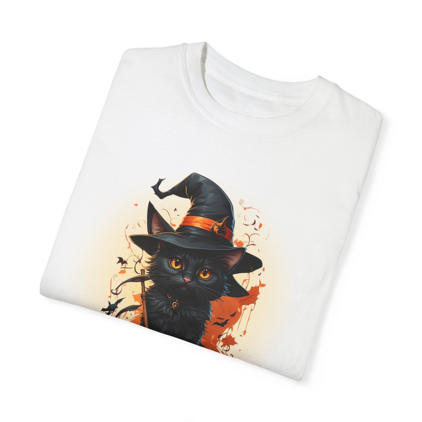 US Cotton Halloween T-shirt raven