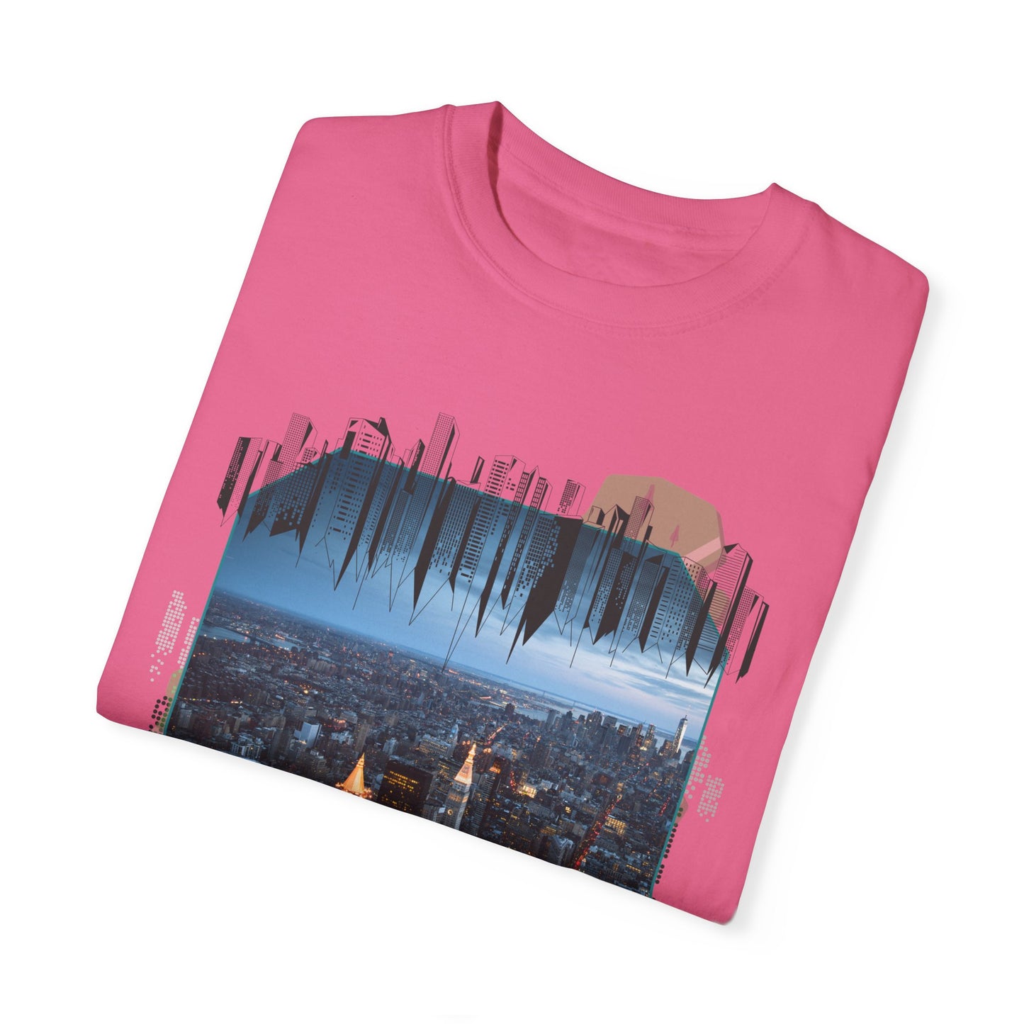 ARTISAN Cotton T-shirt cityscapes [Color Variants]