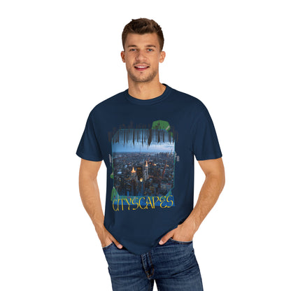 ARTISAN Cotton T-shirt cityscapes [Color Variants]