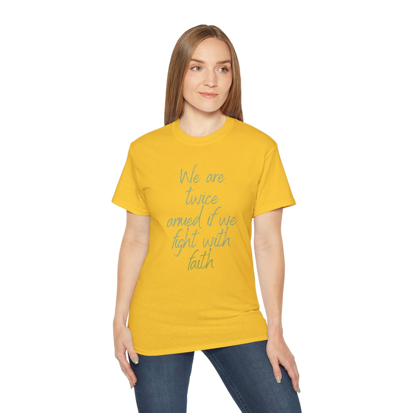 QT Cotton T-shirt faith