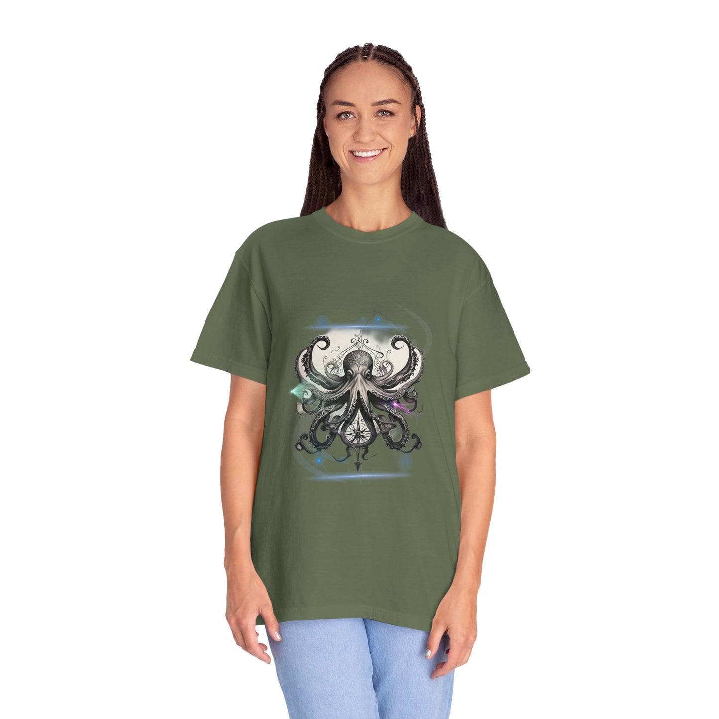 ARTISAN Cotton T-shirt octopus