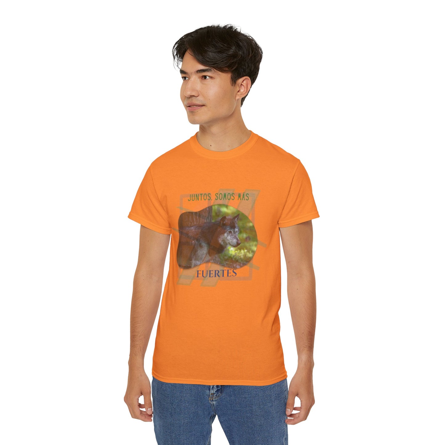 Cotton T-shirt with fox