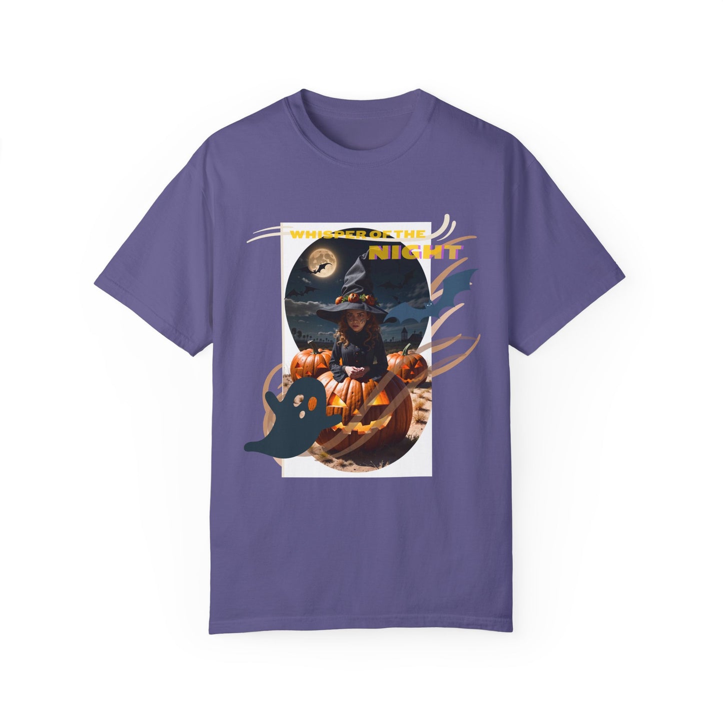 US Cotton T-shirt  jack-o'-lantern