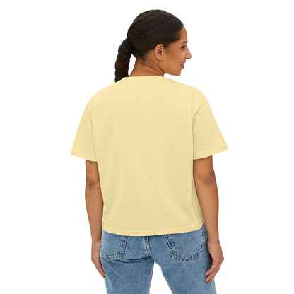 Women's Boxy Tee she did it