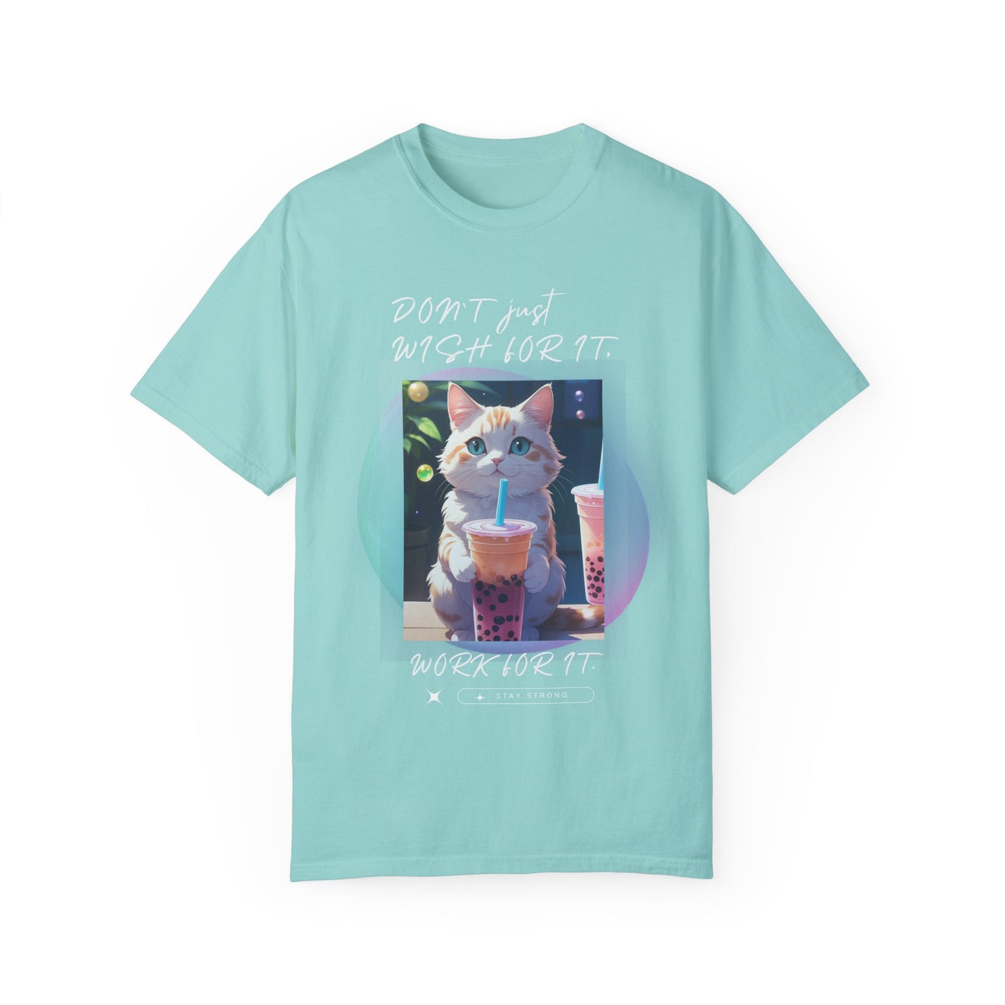 ARTISAN Cotton T-shirt cat design [Color Variants]