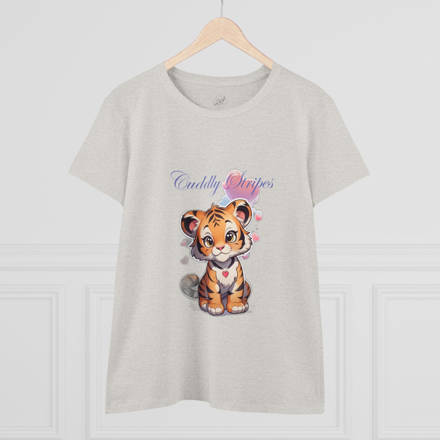 Women's Midweight Cotton Tee cub design