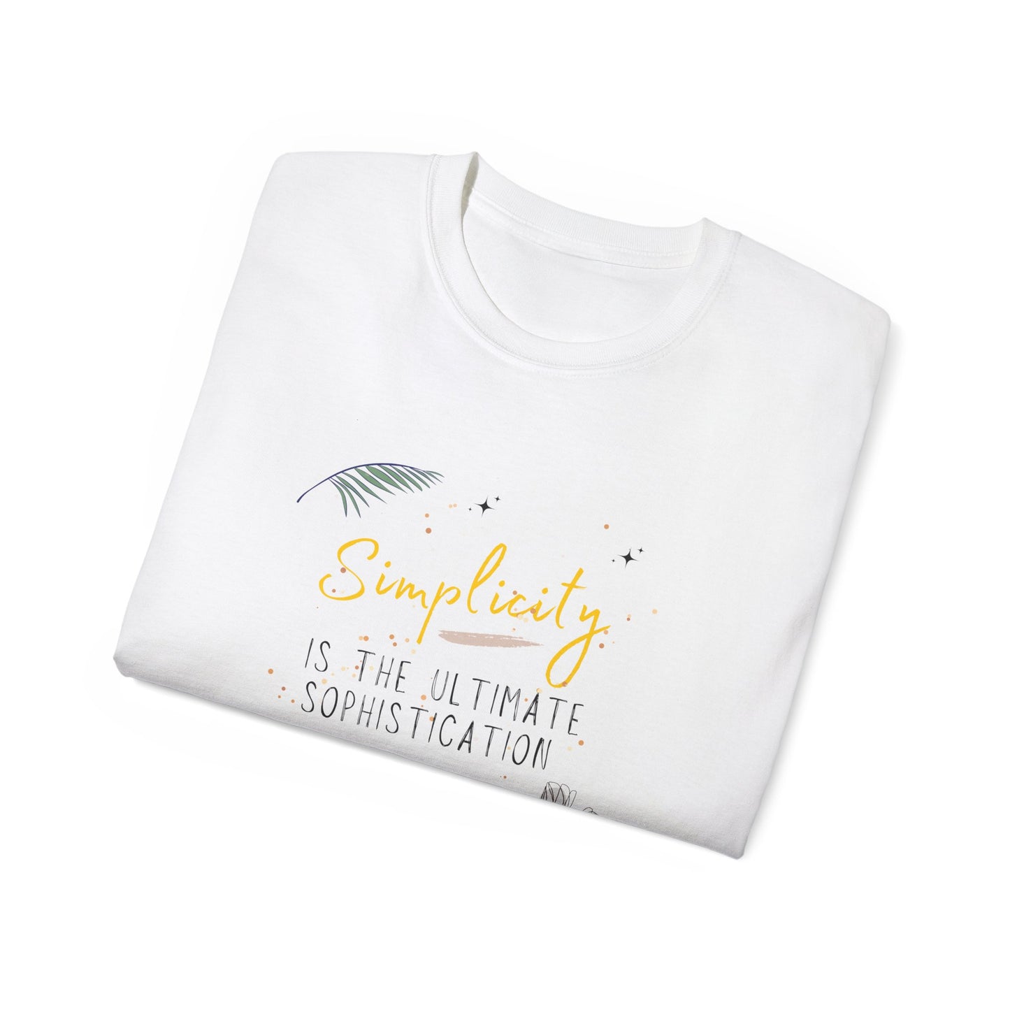 QT Cotton T-shirt simplicity