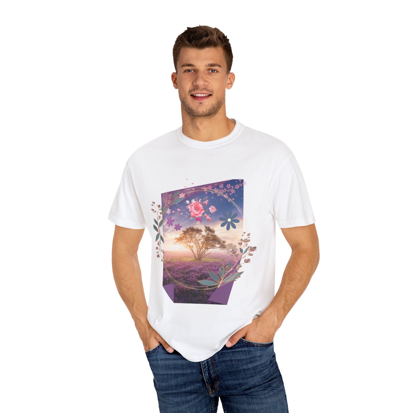 ARTISAN Cotton T-shirt sunrise