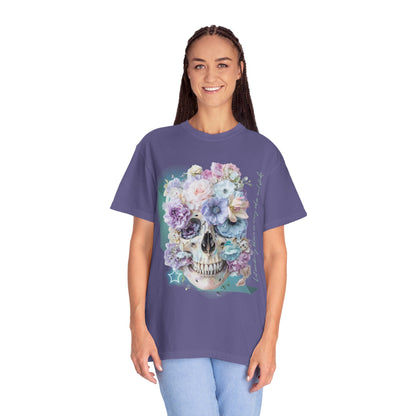 ARTISAN Cotton T-shirt flowers [Color variants]