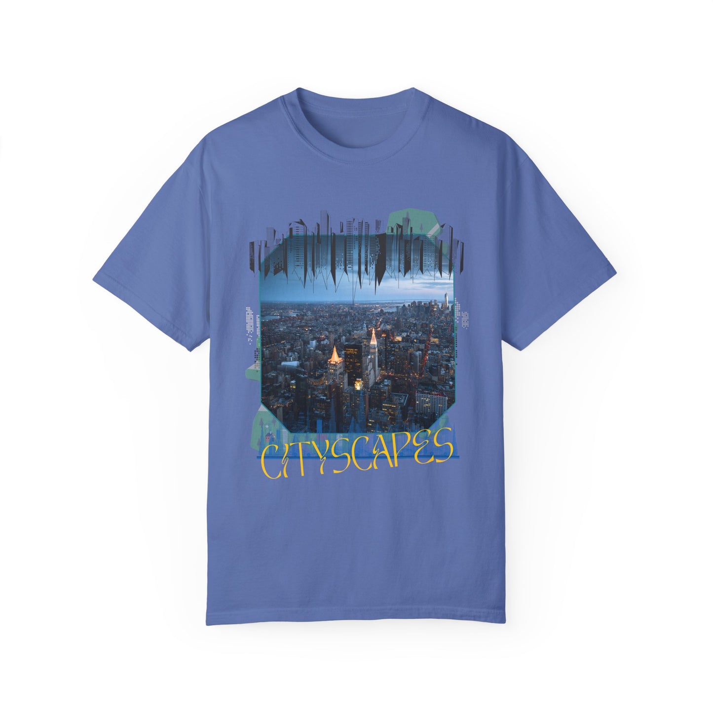 ARTISAN Cotton T-shirt cityscapes [Color Variants]