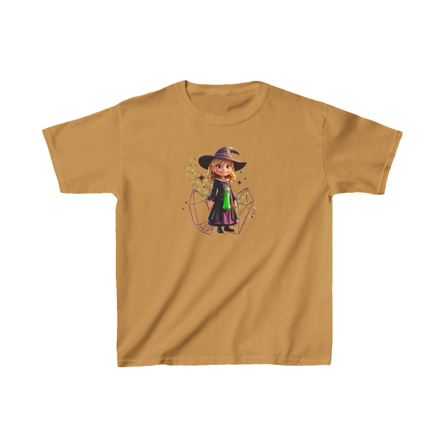 Kids Cotton T-Shirt witch