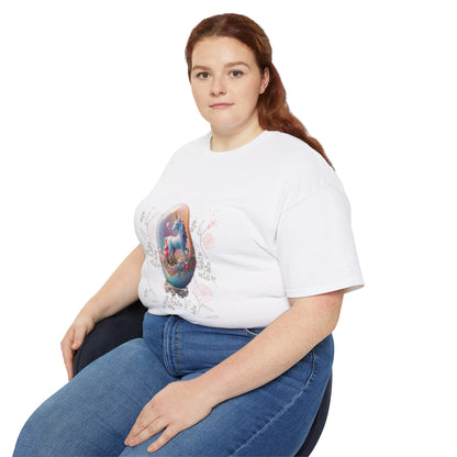 Women's Cotton T-shirt unicorn