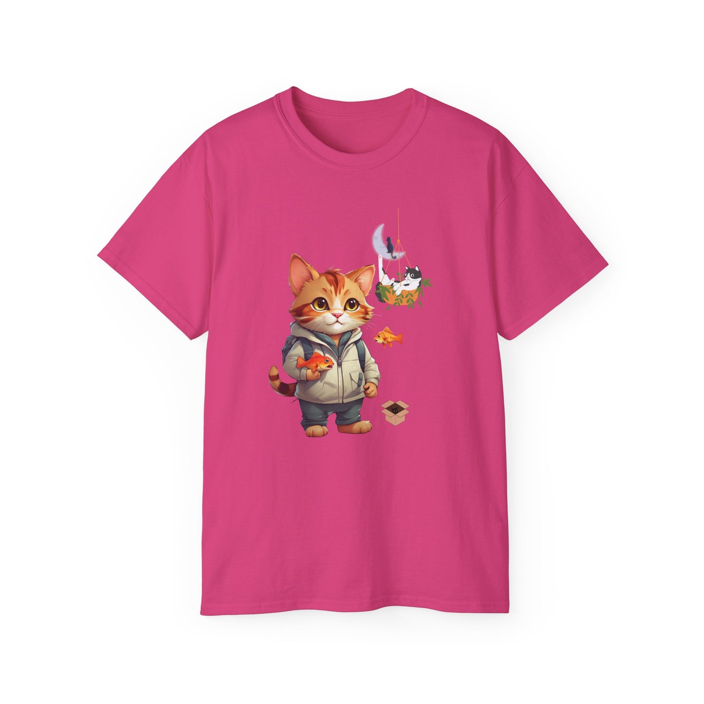 Women's Cotton T-shirt kitten