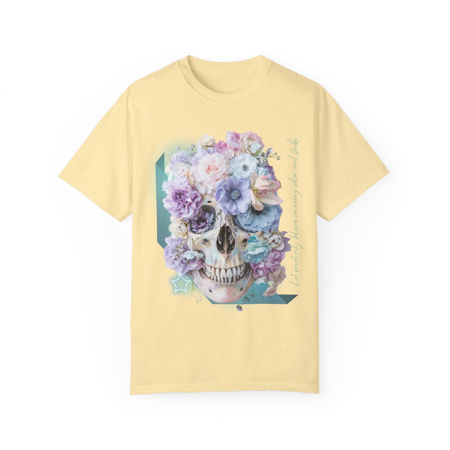 ARTISAN Cotton T-shirt flowers