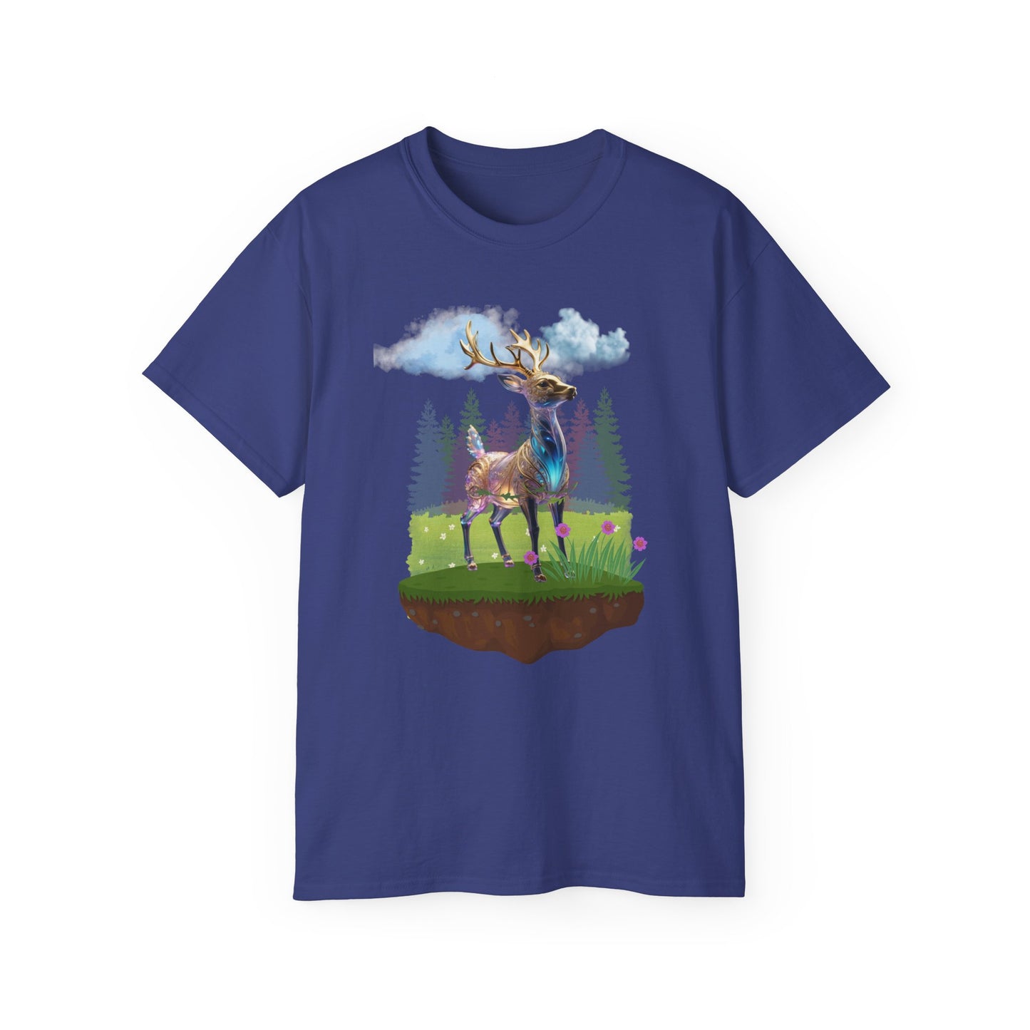 Women's Cotton T-shirt deer