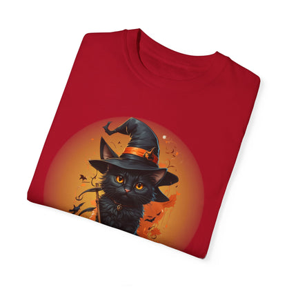 US Cotton Halloween T-shirt raven