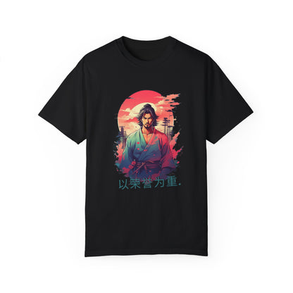 ARTISAN Cotton T-shirt samurai