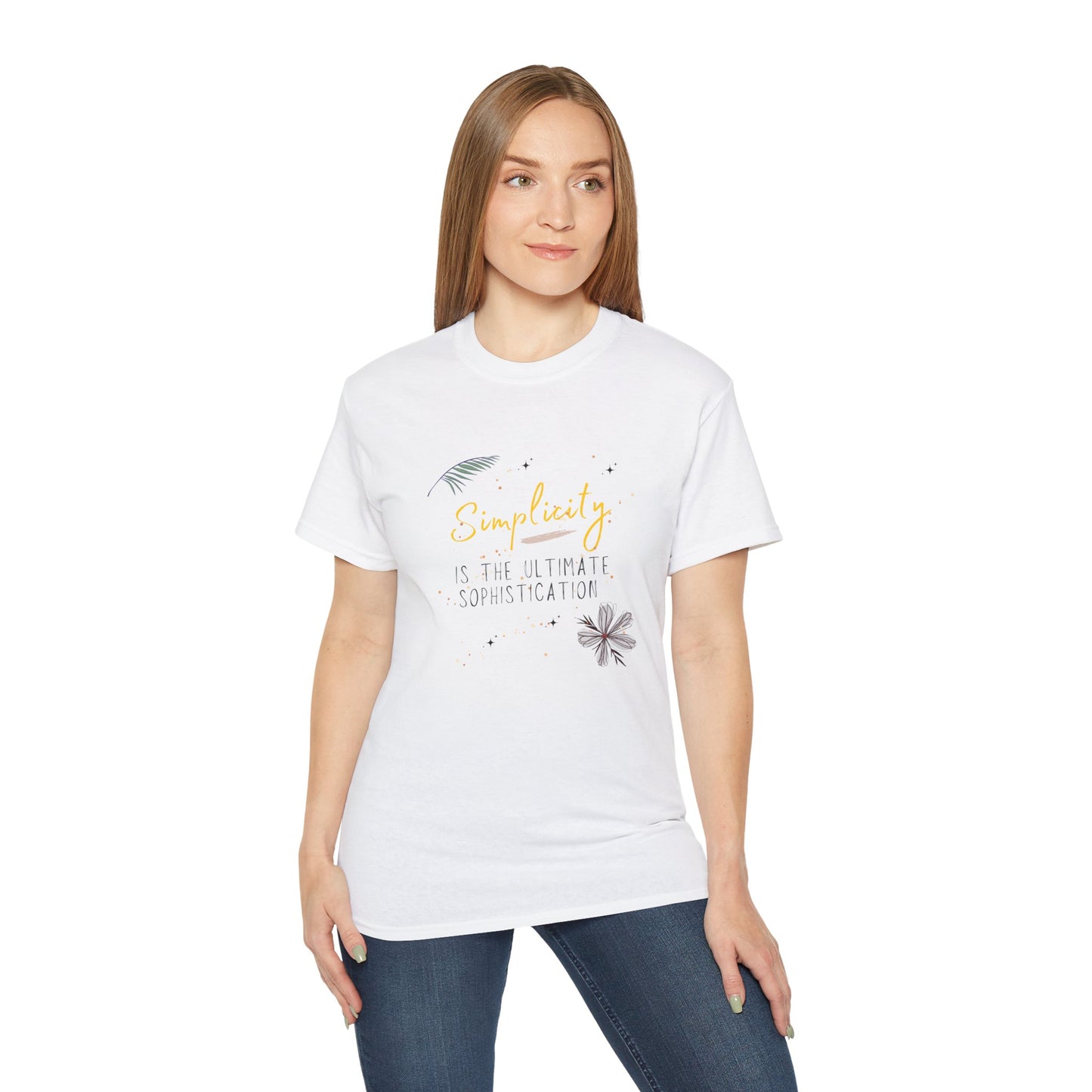 QT Cotton T-shirt simplicity