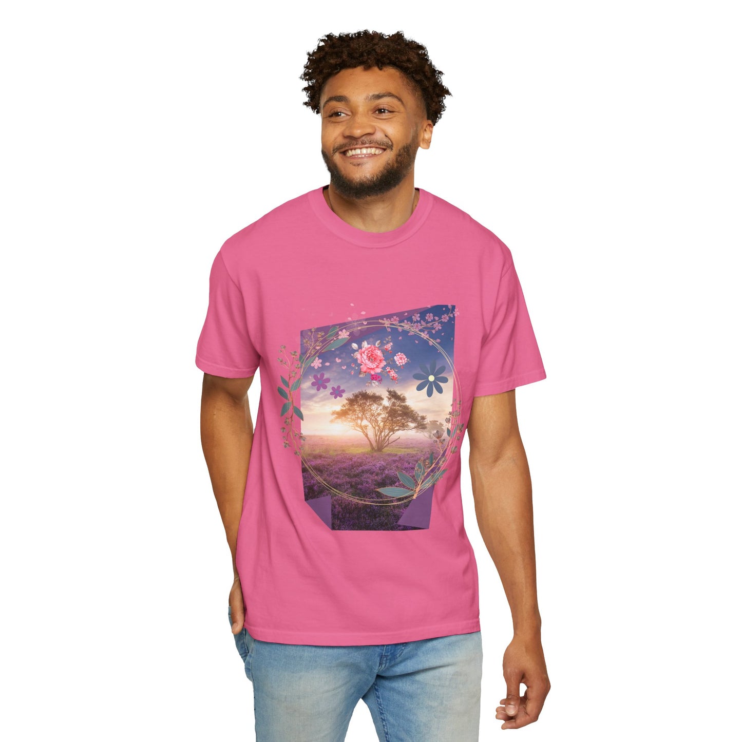 ARTISAN Cotton T-shirt sunrise