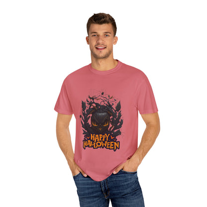 US Cotton Halloween T-shirt ghostly