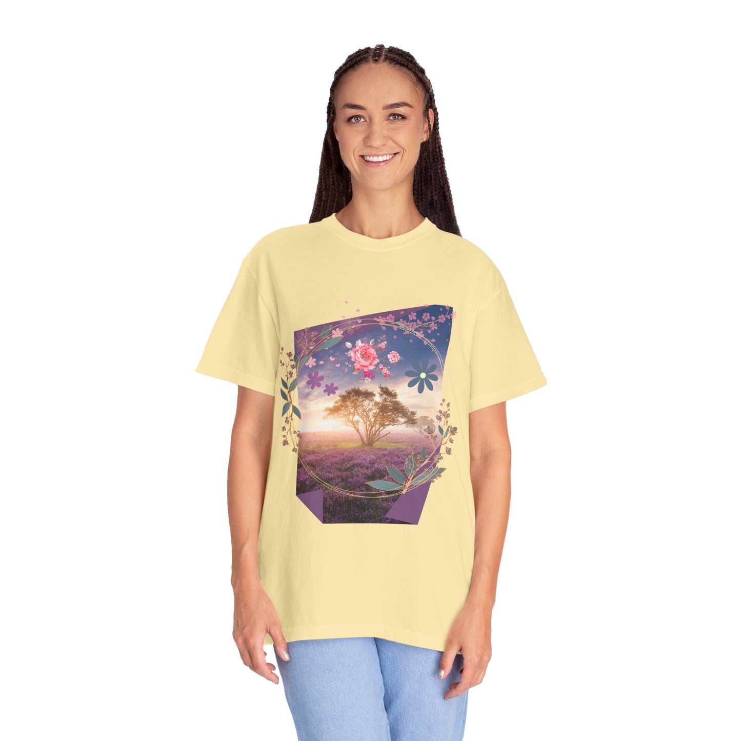 ARTISAN Cotton T-shirt sunrise