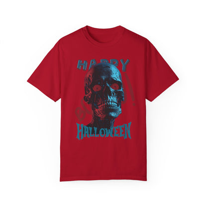 US Cotton Halloween T-shirt skull