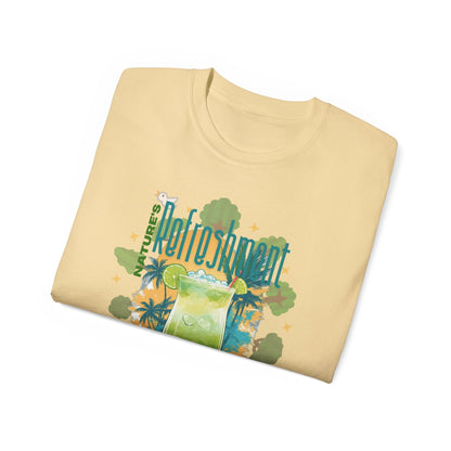 Cotton T-shirt refreshment