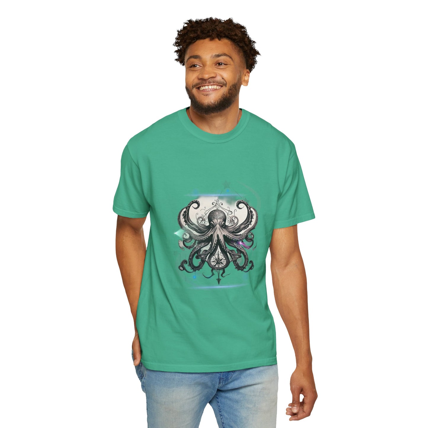 ARTISAN Cotton T-shirt octopus