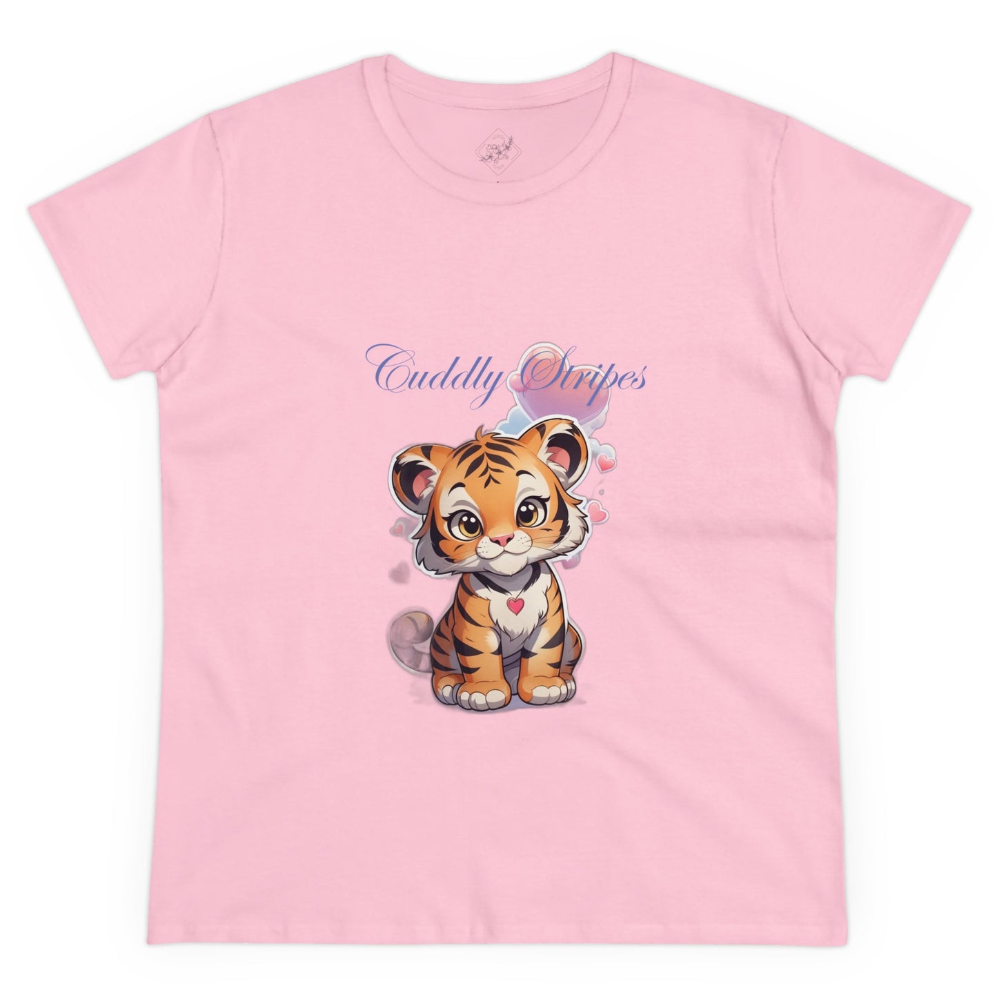 Women's Midweight Cotton Tee cub design