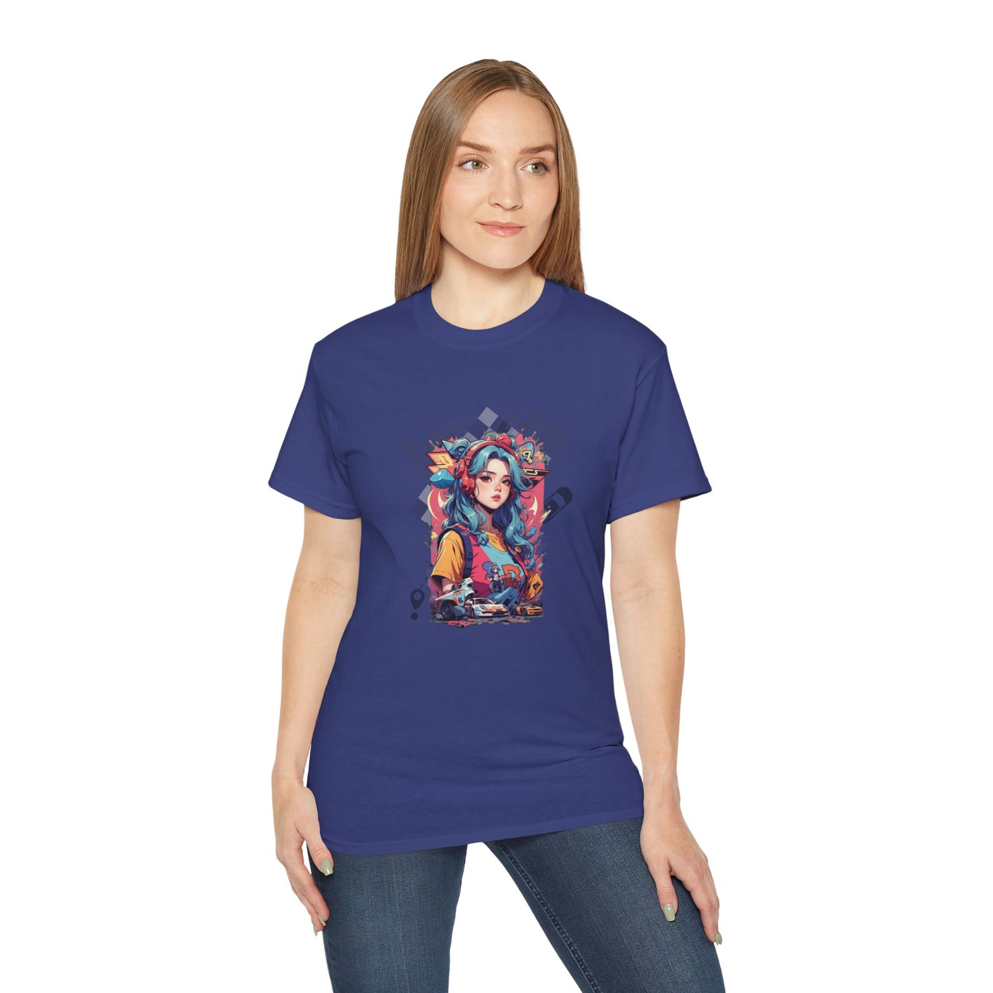 Women's Cotton T-shirt racing