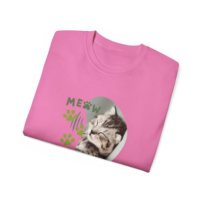 Women's Cotton T-shirt kitten