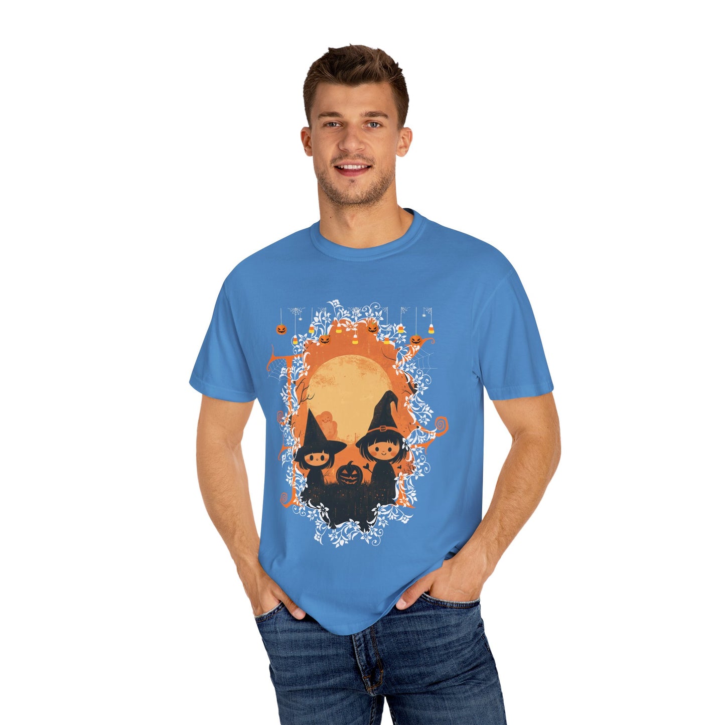 US Cotton Halloween T-shirt candy