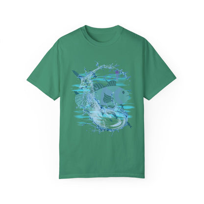 ARTISAN Cotton T-shirt waterfish