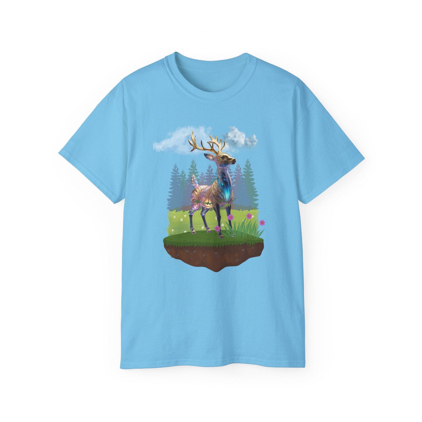 Women's Cotton T-shirt deer