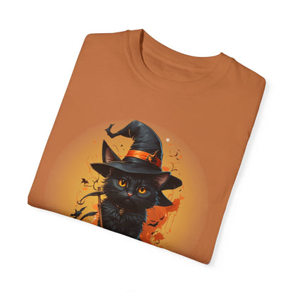 US Cotton Halloween T-shirt raven