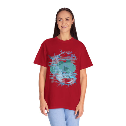 ARTISAN Cotton T-shirt waterfish